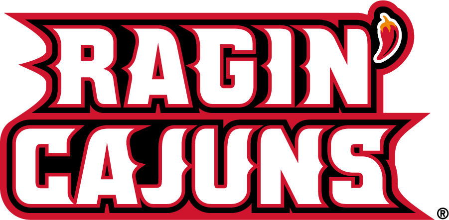 Louisiana Ragin Cajuns 2013-2015 Wordmark Logo iron on transfers for clothing...
